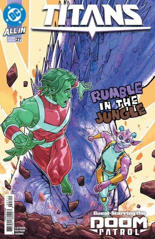 Titans 27 Cover A Pete Woods - The Fourth Place