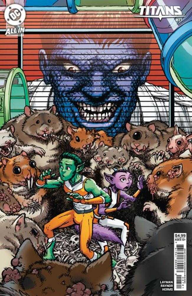 Titans 27 Cover B Chris Burnham Card Stock Variant - The Fourth Place