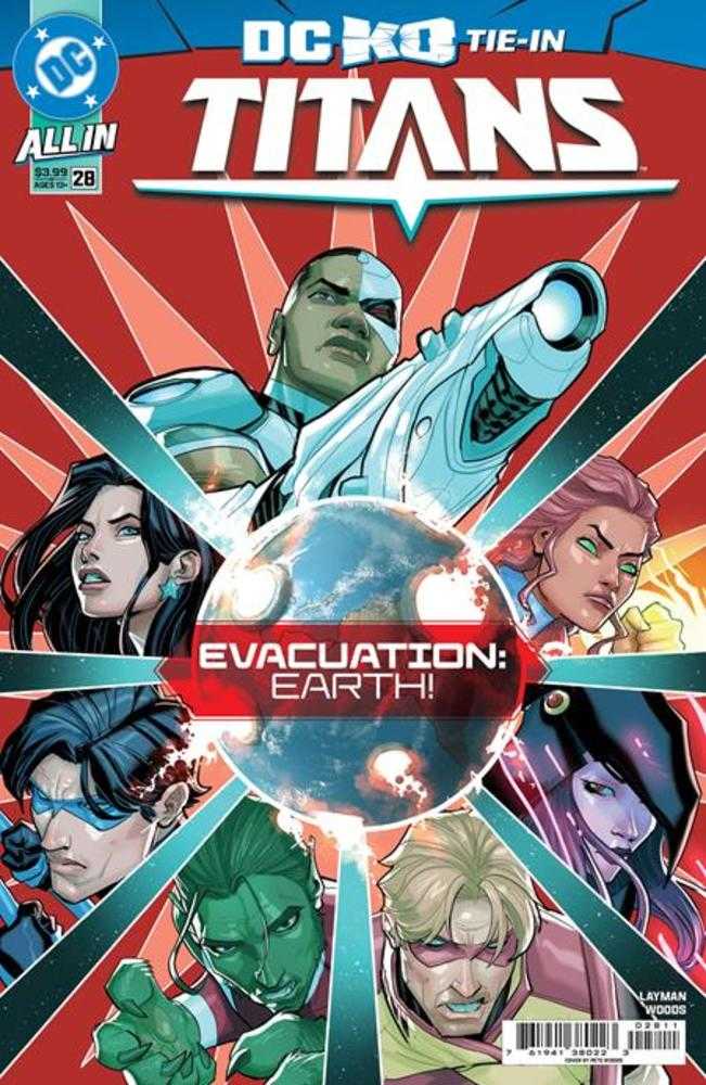 Titans 28 Cover A Pete Woods (DC K.O.) - The Fourth Place