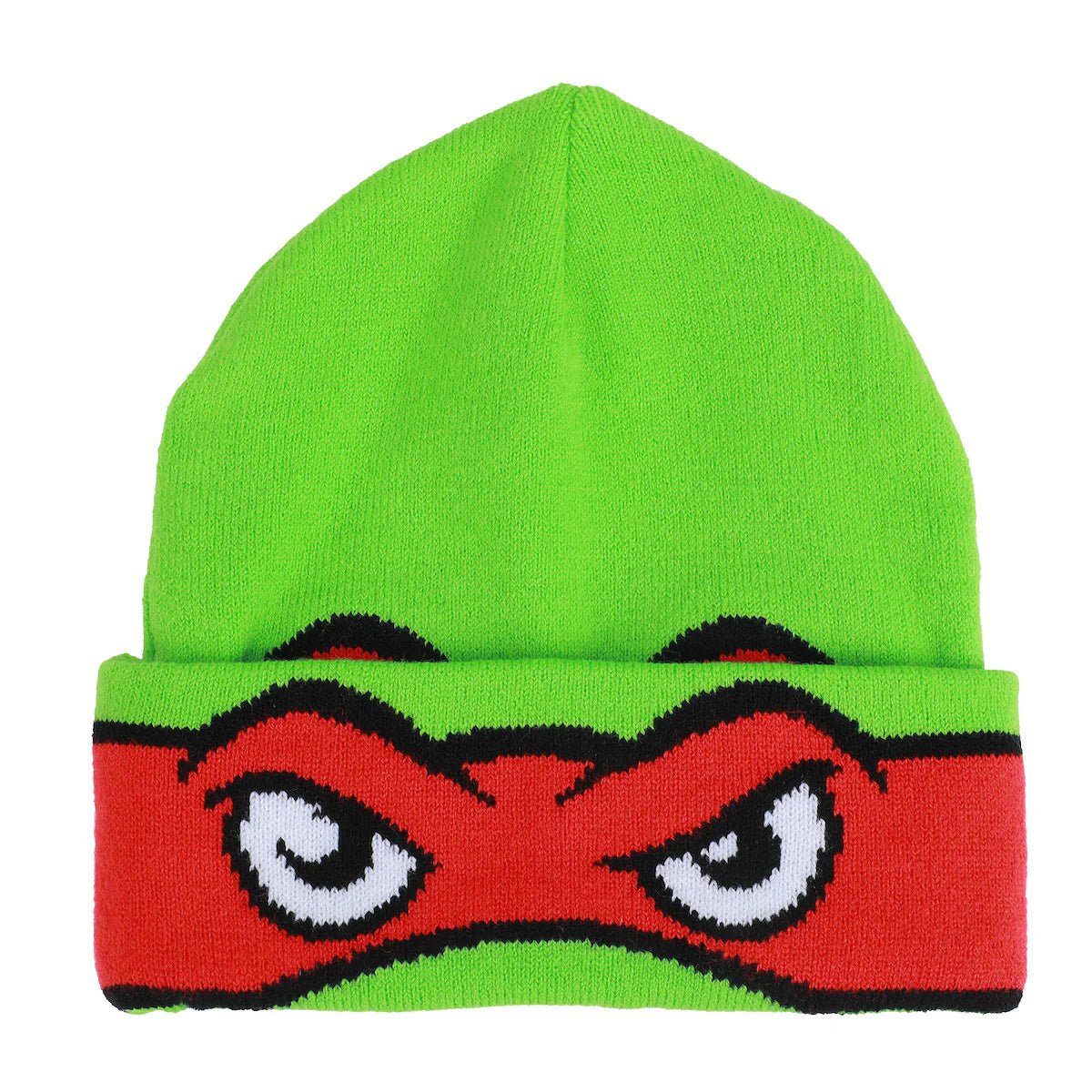 TMNT ROLLDOWN RAPH ADULT MESH EYE GREEN BEANIE - The Fourth Place