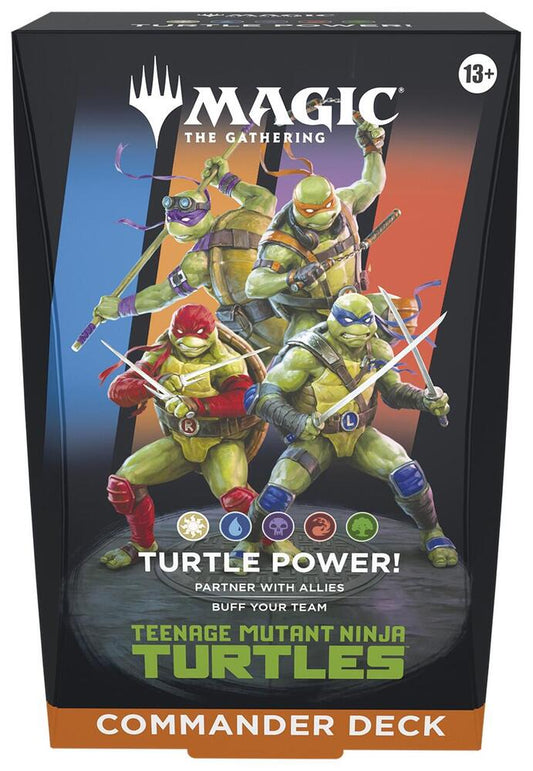 Turtle Power! - Teenage Mutant Ninja Turtles Commander Deck - Universes Beyond