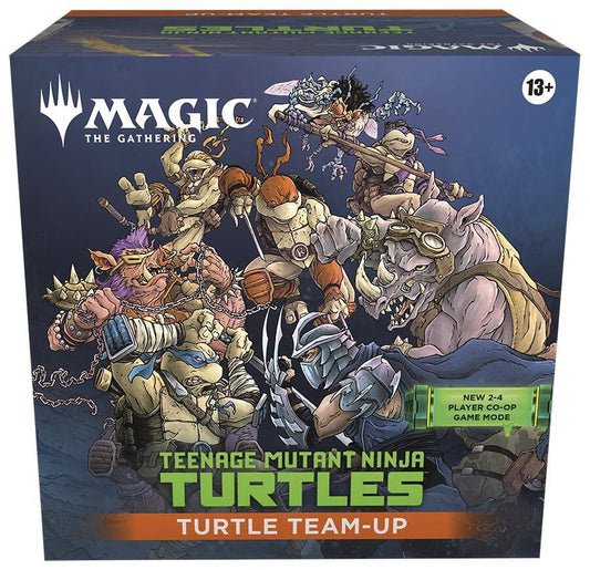 Turtle Team-Up - Teenage Mutant Ninja Turtles Theme Box (4 60-card decks)