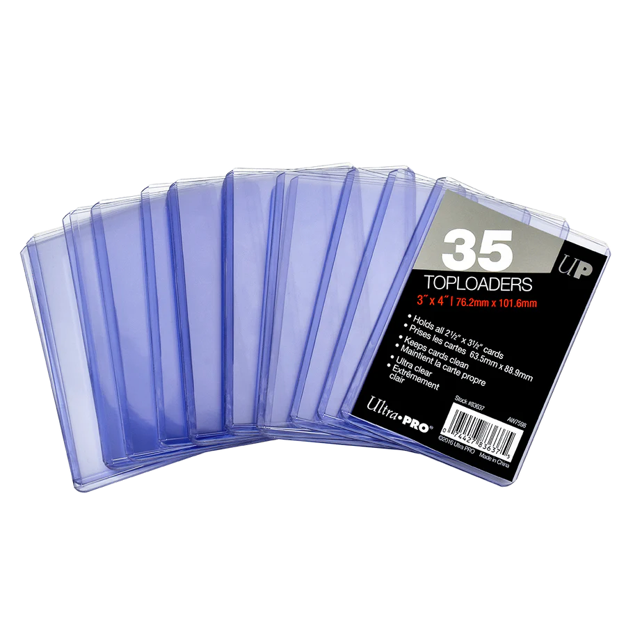 3" x 4" Clear Regular TOPLOADER® Sleeves (35ct)