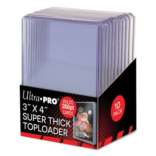 Topload Sleeve: 3x4 260pt Super Thick (Pack of 10) - The Fourth Place