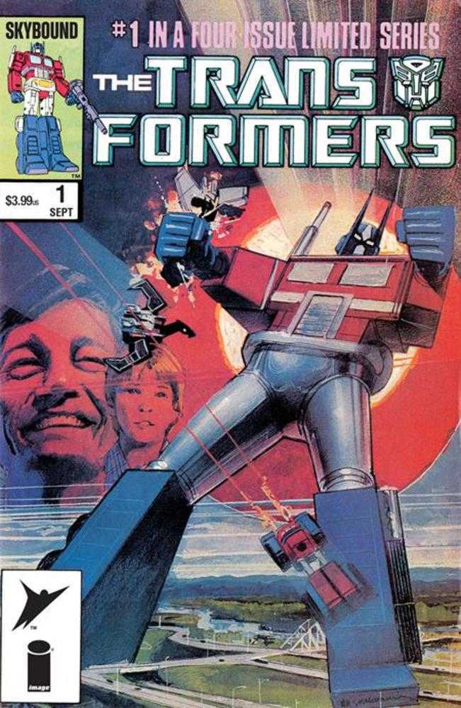 Transformers #1 40th Anniversary Edition (One Shot) Cover A Bill Sienkiewicz - The Fourth Place