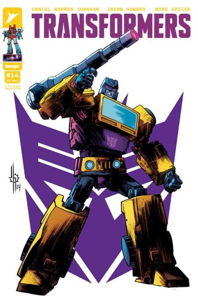 Transformers 14 2nd Print Cover B Jason Howard Decepticon Swindle Variant - The Fourth Place