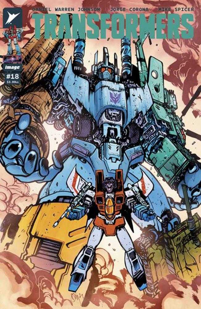 Transformers 18 Cover A Daniel Warren Johnson & Mike Spicer - The Fourth Place