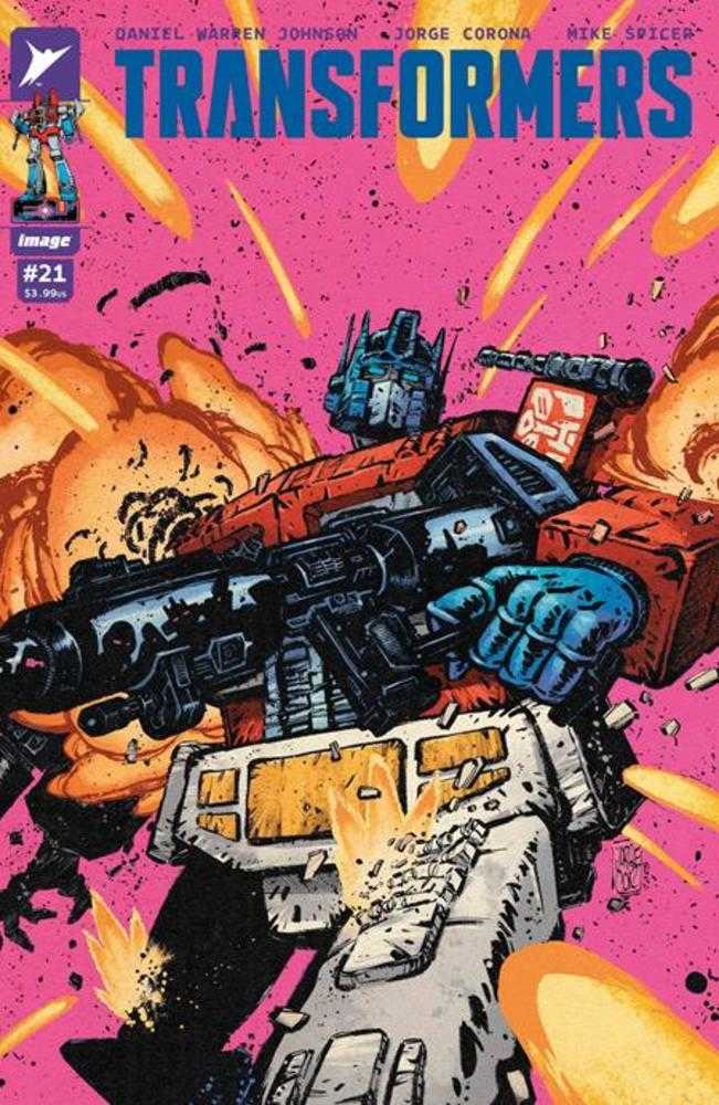 Transformers 21 Cover B Jorge Corona & Mike Spicer Variant - The Fourth Place