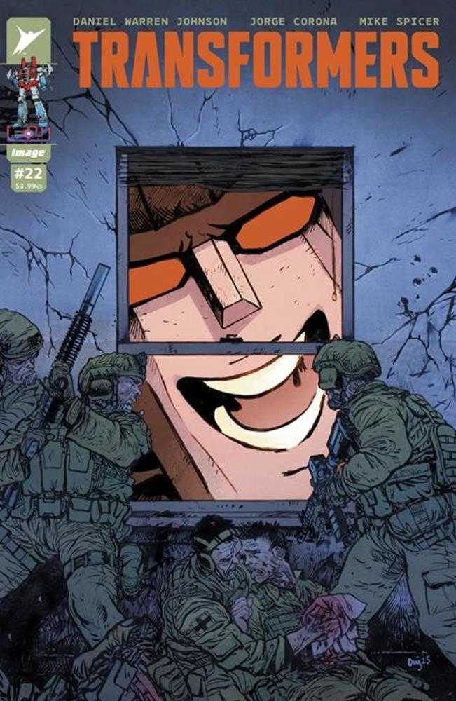 Transformers 22 Cover A Daniel Warren Johnson & Mike Spicer - The Fourth Place