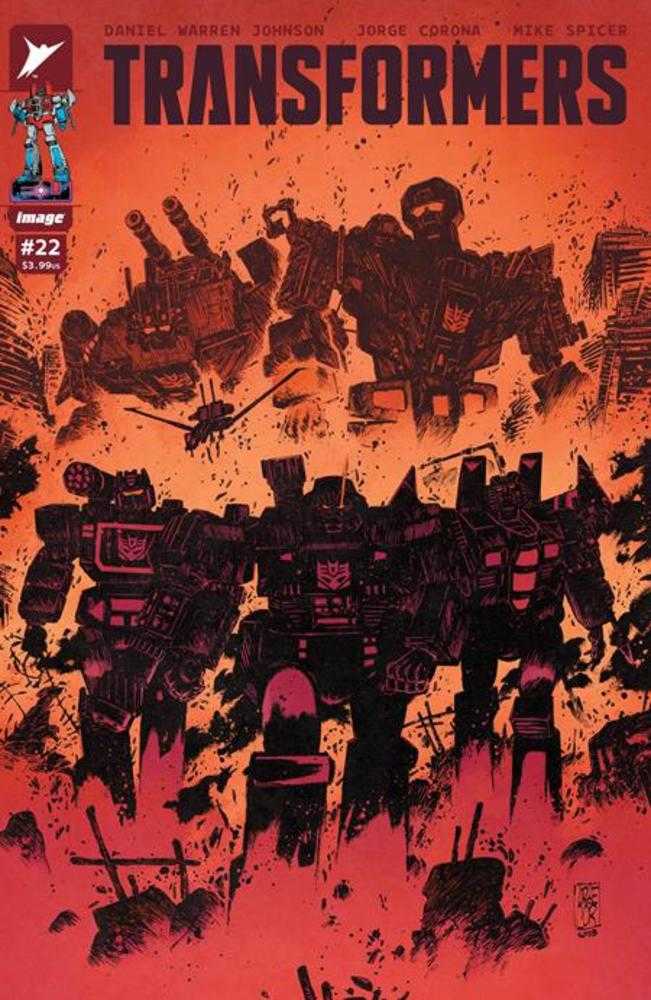 Transformers 22 Cover B Jorge Corona & Mike Spicer Variant - The Fourth Place