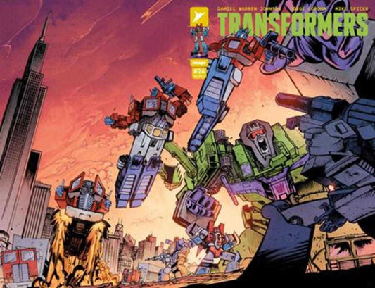 Transformers 24 Cover F Daniel Warren Johnson & Mike Spicer Wraparound Variant - The Fourth Place