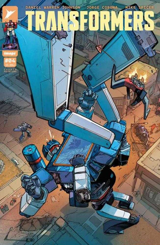 Transformers #4 4th Print - The Fourth Place