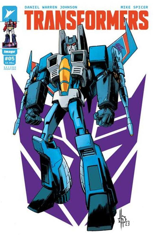 Transformers #5 2nd Print Cover A Jason Howard - The Fourth Place