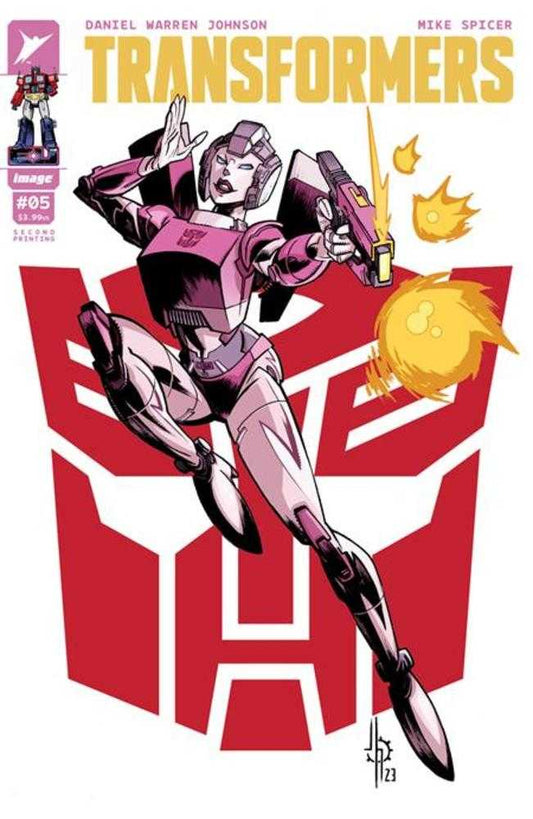 Transformers #5 2nd Print Cover B Jason Howard Variant - The Fourth Place