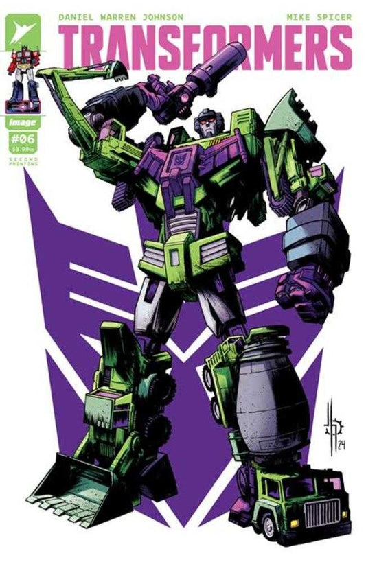 Transformers #6 2nd Print Cover A Jason Howard - The Fourth Place