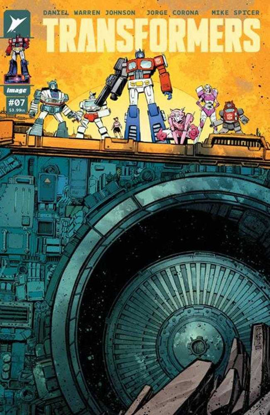 Transformers #7 Cover B Jorge Corona Variant - The Fourth Place