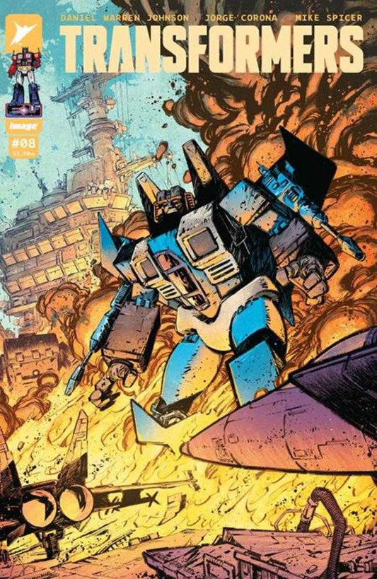 Transformers #8 Cover B Jorge Corona & Mike Spicer Variant - The Fourth Place
