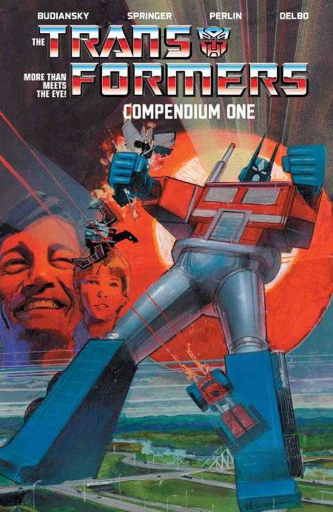 Transformers Compendium TPB Volume 01 Direct Market Exclusive Bill Sienkiewicz Cover - The Fourth Place