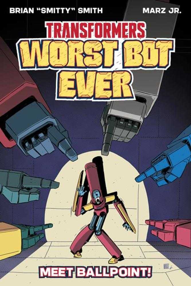 Transformers Worst Bot Ever TPB Graphic Novel Meet Ballpoint - The Fourth Place
