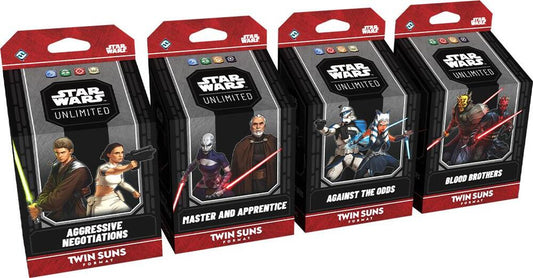 Twin Suns 4-Deck Set (2026) - Star Wars: Unlimited