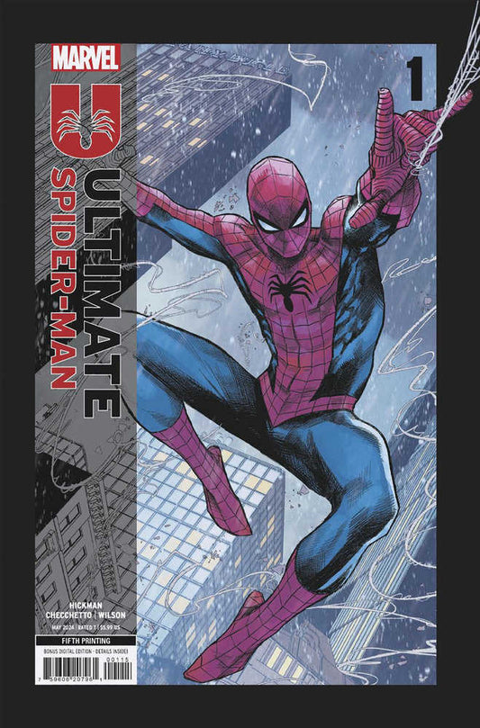 Ultimate Spider-Man #1 Marco Checchetto 5TH Printing Variant - The Fourth Place