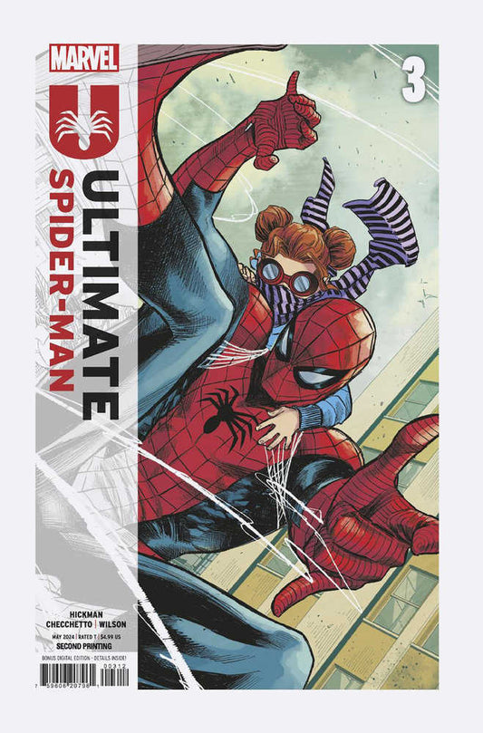 Ultimate Spider-Man #3 Marco Checchetto 2nd Print Variant - The Fourth Place