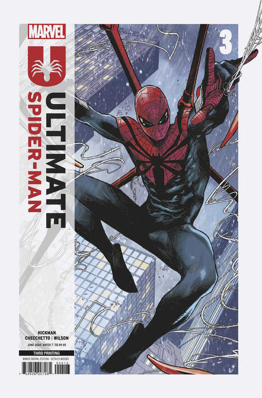 Ultimate Spider - Man #3 Marco Checchetto 3RD Printing Variant - The Fourth Place