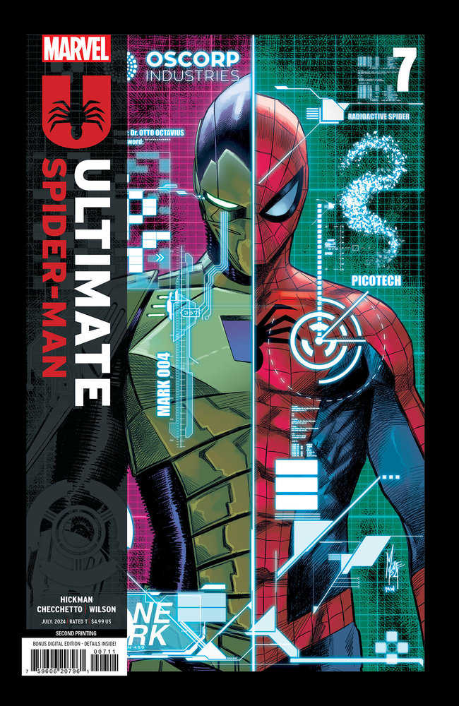 Ultimate Spider - Man #7 Marco Checchetto 2nd Print Variant - The Fourth Place