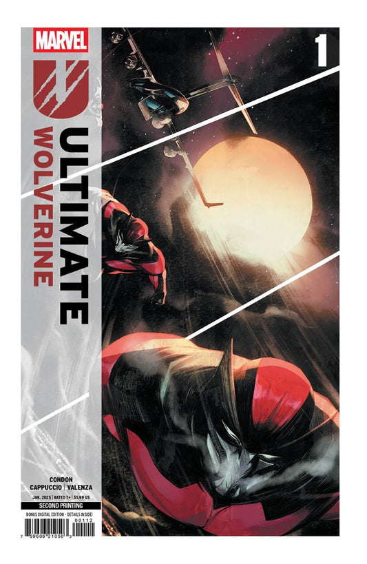 Ultimate Wolverine #1 Alessandro Cappuccio 2nd Print Variant - The Fourth Place