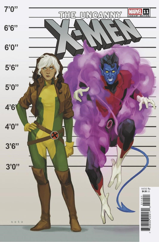 Uncanny X - Men #11 Phil Noto Connecting X - Manhunt Variant [Xmh] - The Fourth Place