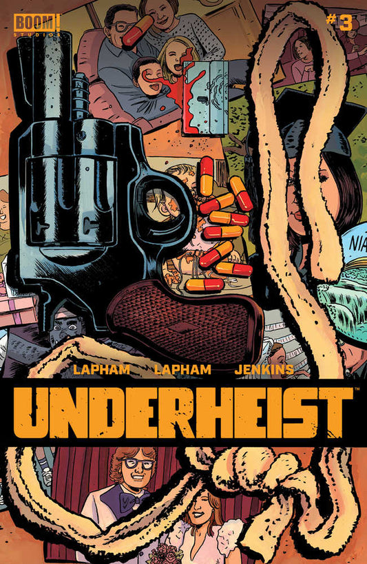 Underheist #3 (Of 5) Cover A Lapham - The Fourth Place