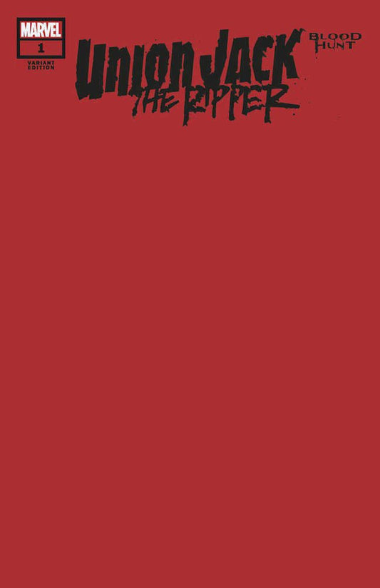 Union Jack The Ripper: Blood Hunt #1 Blood Red Blank Variant [Bh] - The Fourth Place
