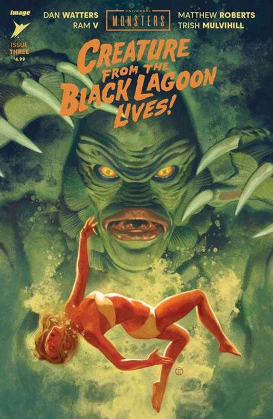 Universal Monsters Creature From The Black Lagoon Lives #3 (Of 4) Cover B Julian Totino Tedesco Variant - The Fourth Place