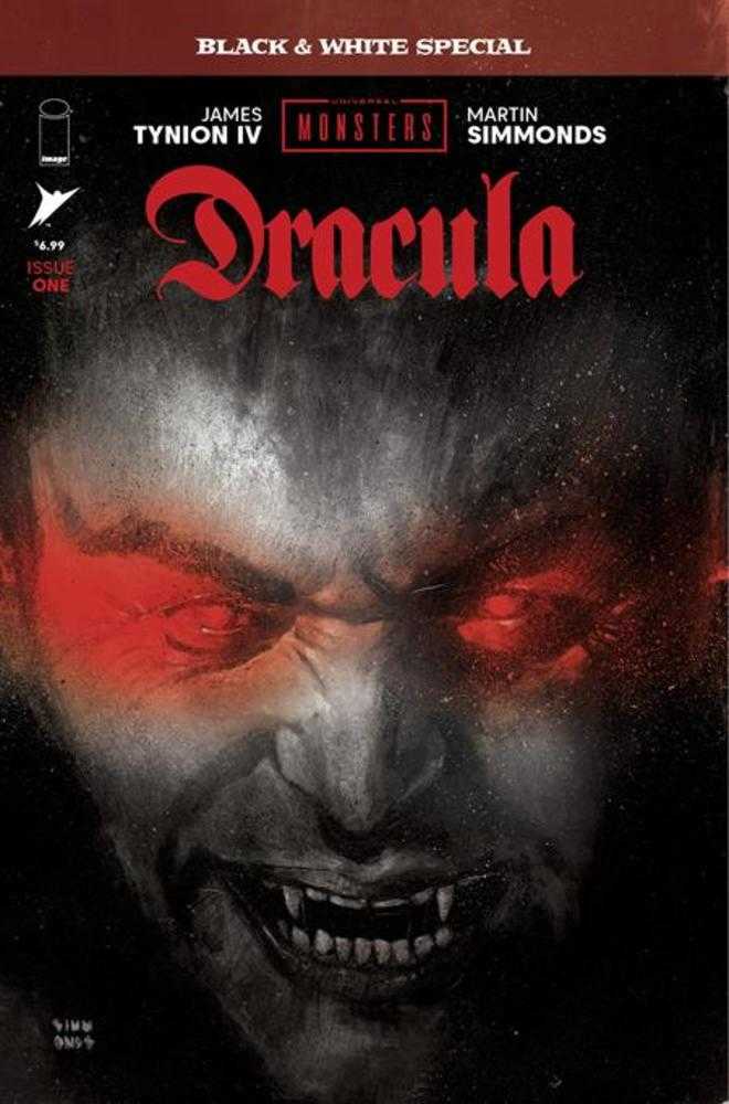 Universal Monsters Dracula Black & White Special 1 (Of 2) Cover A Martin Simmonds (Mature) - The Fourth Place