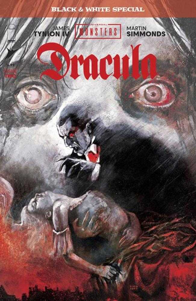 Universal Monsters Dracula Black & White Special 2 (Of 2) Cover A Martin Simmonds - The Fourth Place