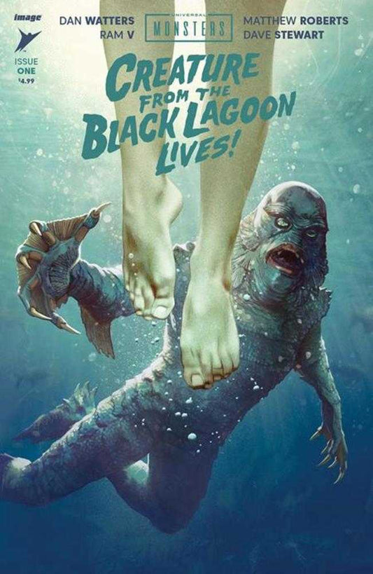 Universal Monsters The Creature From The Black Lagoon Lives #1 (Of 4) Cover B Joshua Middleton Variant - The Fourth Place