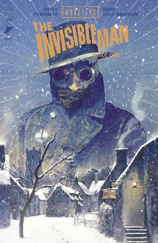 Universal Monsters The Invisible Man 1 (Of 4) Cover B Joshua Middleton - The Fourth Place