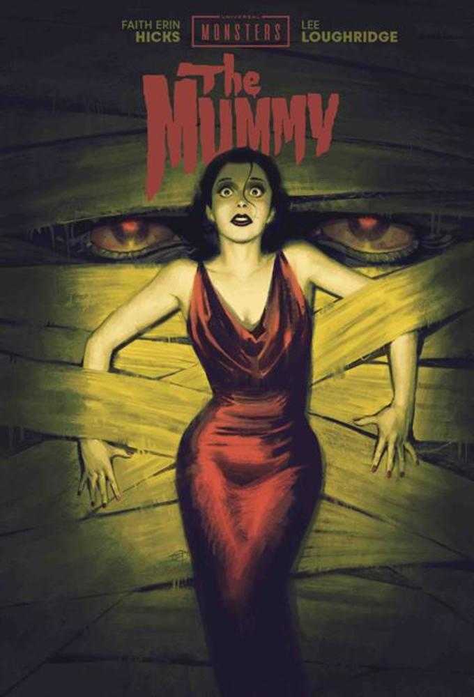 Universal Monsters The Mummy Hardcover Direct Market Exclusive David Talaski Cover - The Fourth Place