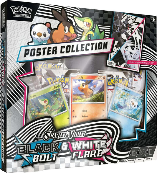 Unova Poster Collection - Pokemon Black Bolt & White Flare - The Fourth Place