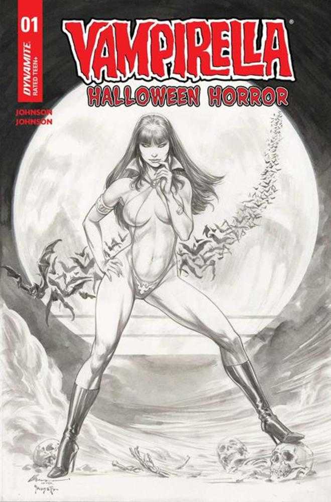 Vampirella Halloween Horror 1 Cover N Buzz Line Art Foc Bonus Variant - The Fourth Place