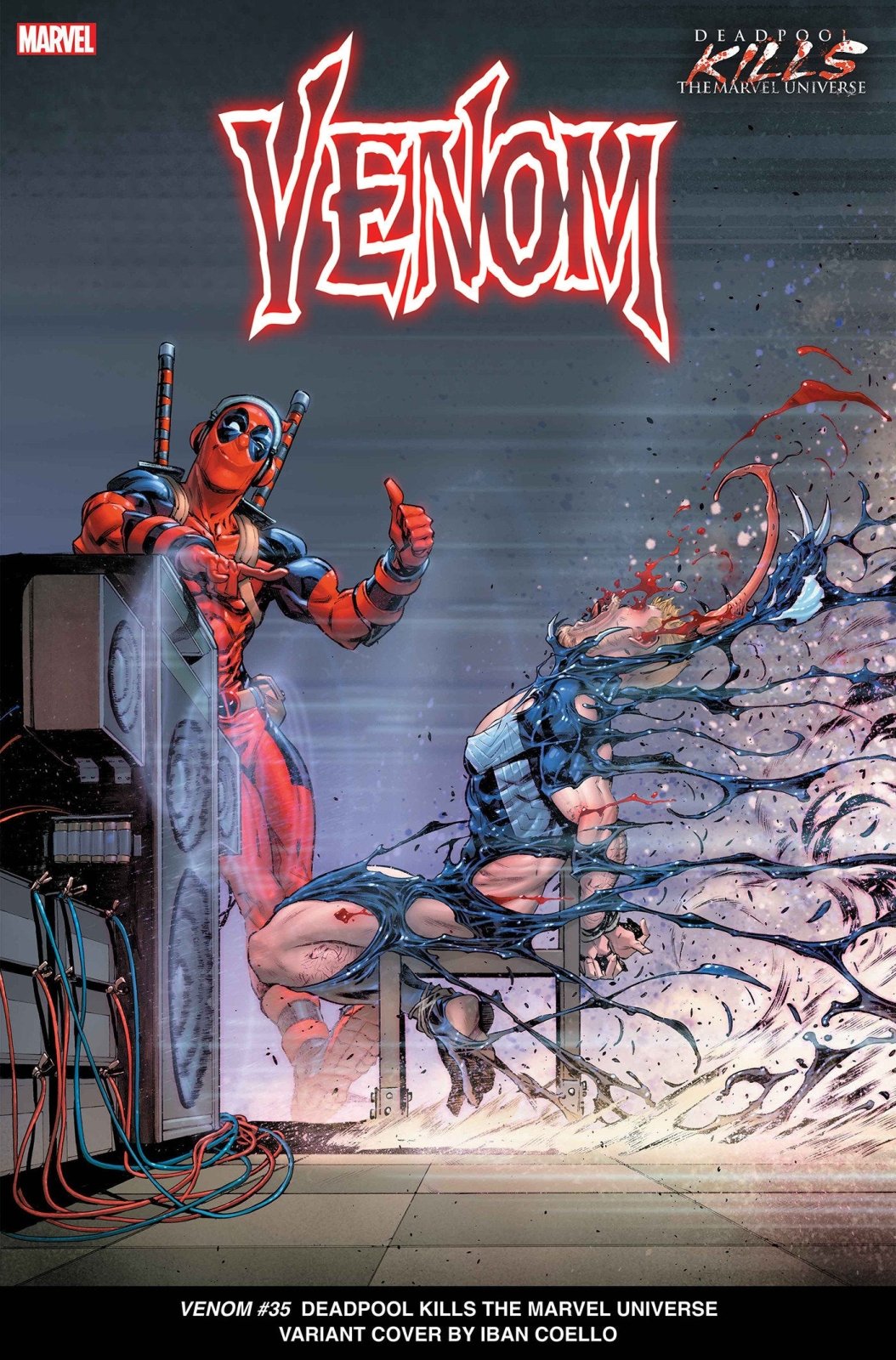 Venom #35 Iban Coello Deadpool Kills The Marvel Universe Variant - The Fourth Place