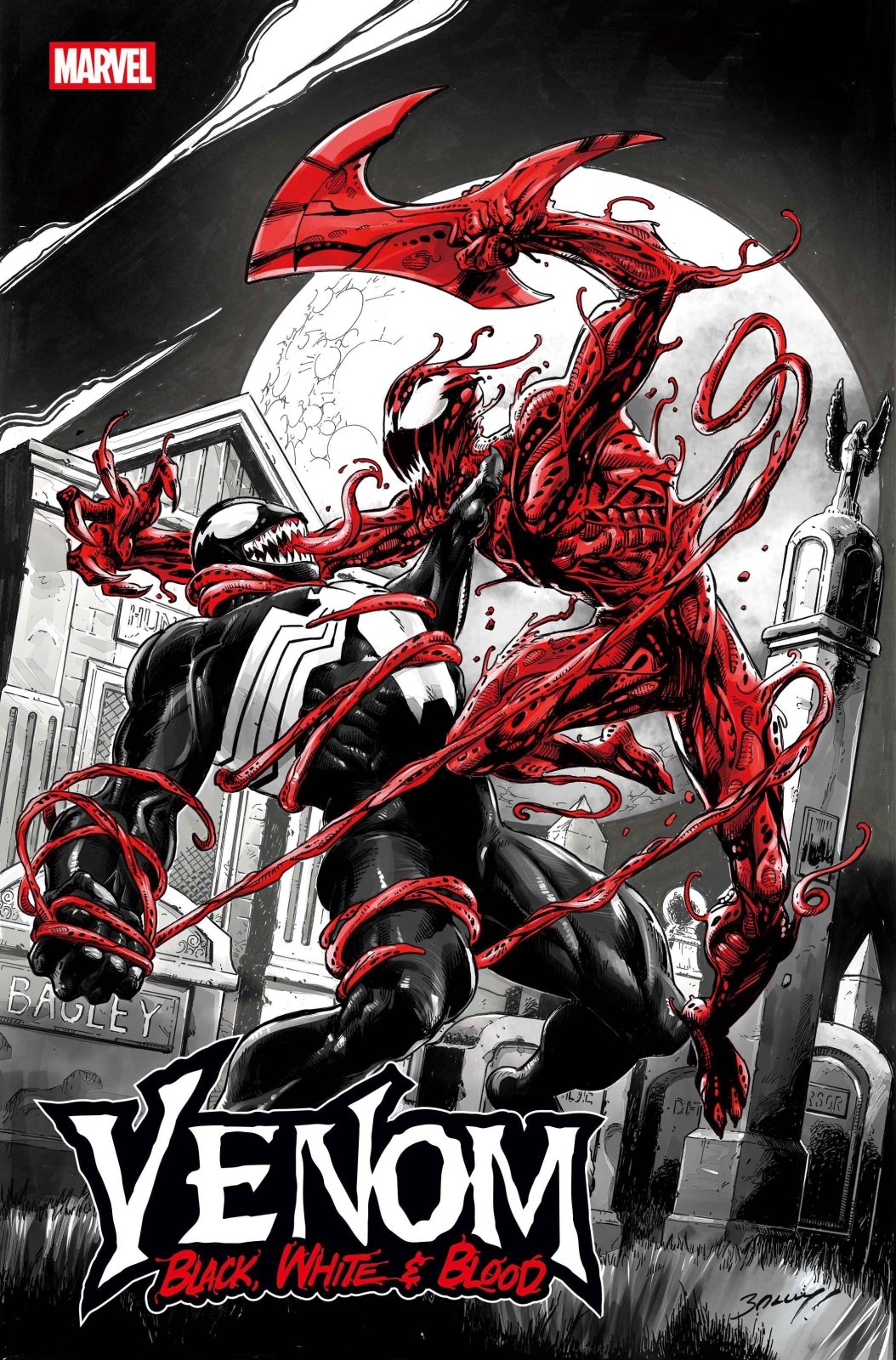 Venom: Black, White & Blood 1 Mark Bagley Variant - The Fourth Place