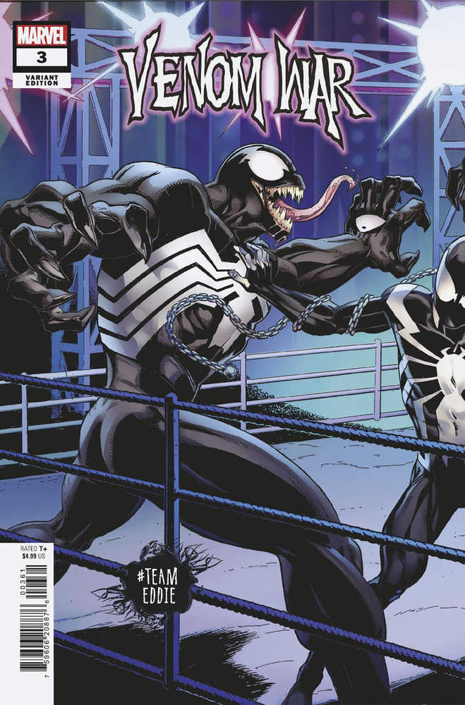 Venom War #3 Mark Bagley Team Eddie Variant [Vw] - The Fourth Place