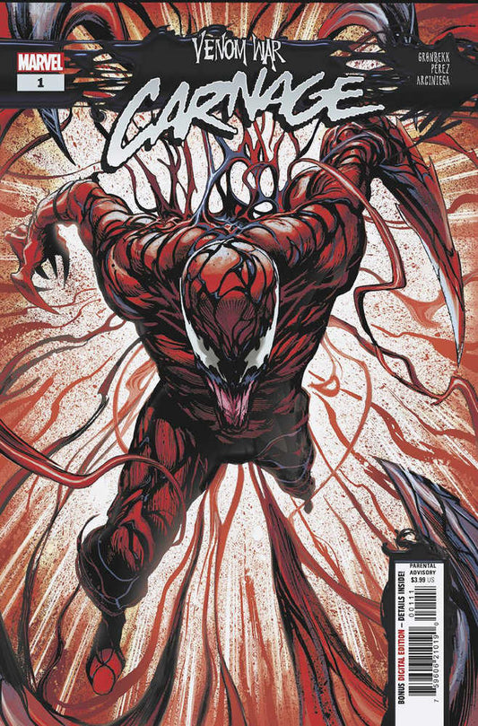 Venom War: Carnage #1 [Vw] - The Fourth Place