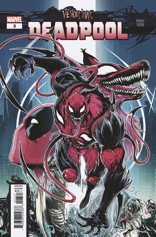 Venom War: Deadpool #3 Luciano Vecchio Variant [Vw] - The Fourth Place