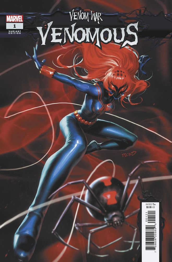 Venom War: Venomous #1 Derrick Chew Black Widow Variant [Vw] - The Fourth Place