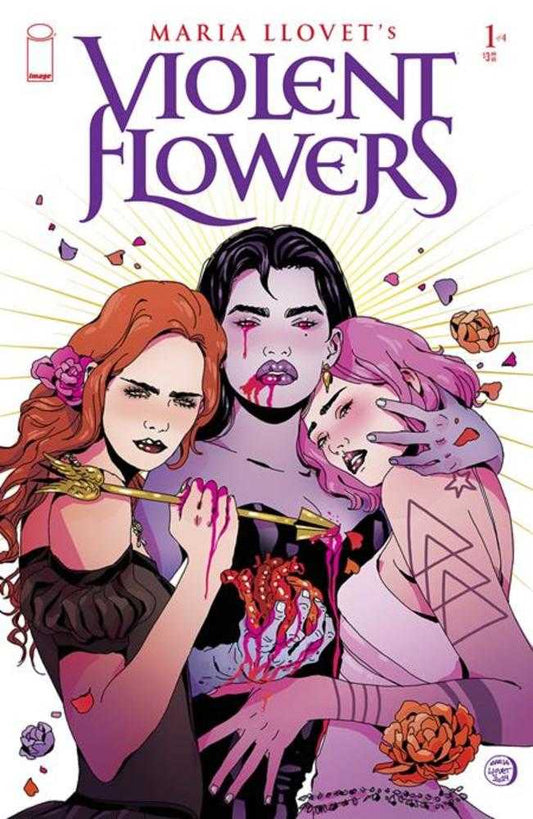 Violent Flowers #1 (Of 4) Cover A Maria Llovet (Mature) - The Fourth Place