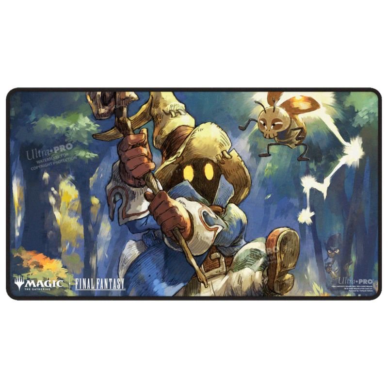 Vivi Ornitier Black Stitched Showcase - Final Fantasy Playmat - The Fourth Place