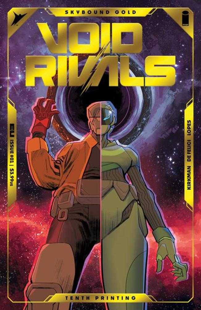 Void Rivals #1 Tenth Printing Cover A Lorenzo De Felicii Foil - The Fourth Place