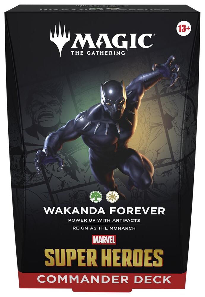 Wakanda Forever Commander Deck - Magic: The Gathering - Universes Beyond - Marvel Super Heroes